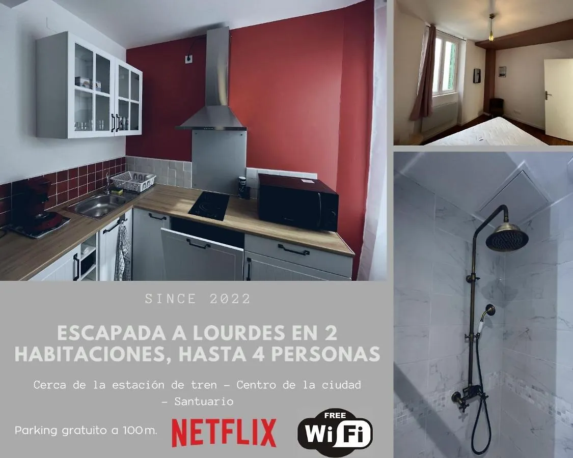 Apartmán Escapade Dans Grand T2 De Charme Avec Terrasse - Proche Gare Et Centre Ville Lurdy